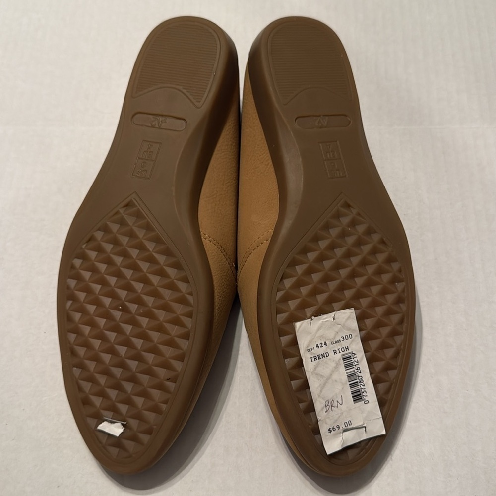 NWT A2 by Aerosoles Women's Tan Trend Right Women's Ballet Flats Size 6 - Picture 5 of 5